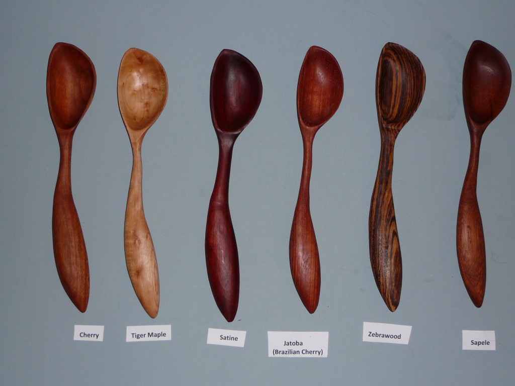 Left Handed Wooden Spoons Handmade Ergonomic Spoons