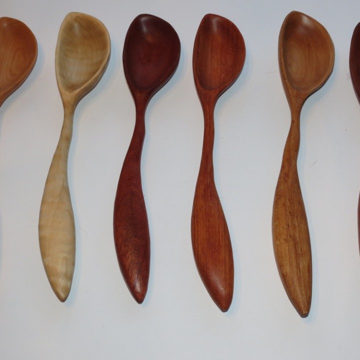Left Handed Spoons | Morel Wood Carving