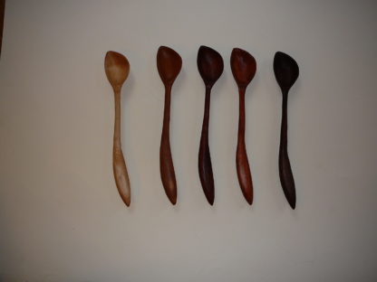 Long Left Handed Wooden Spoons