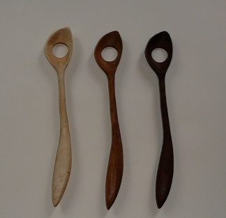 Hand Carved Wooden Pasta Spoons for Sale