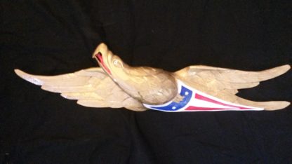 Eagle Carving with Shield